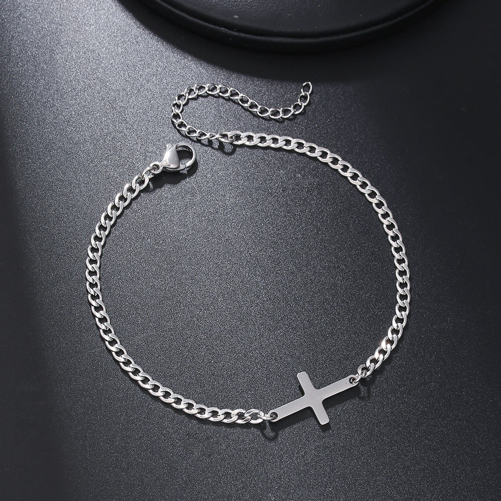 Geometric Stainless Steel Bracelet