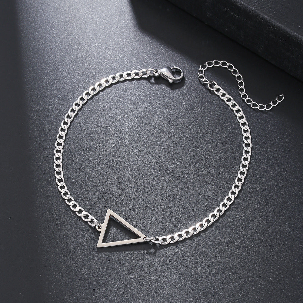 Geometric Stainless Steel Bracelet